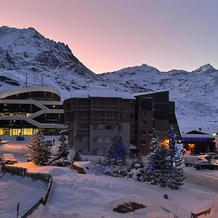 Lejlighed 4 Flocons Or, 42 M2, Terrasse Sud Avec Vue Sur Les Glacier Val Thorens