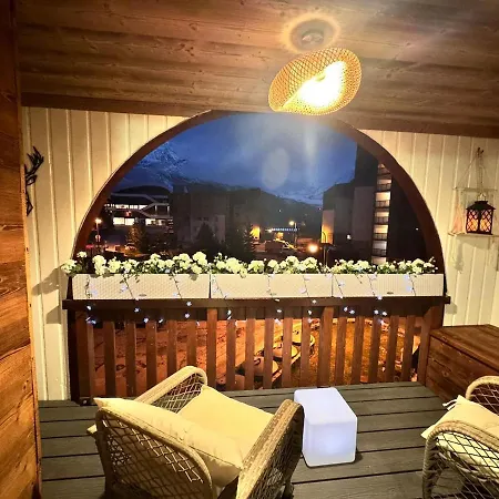 Lejlighed 4 Flocons Or, 42 M2, Terrasse Sud Avec Vue Sur Les Glacier Val Thorens