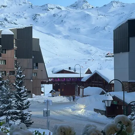 4 Flocons Or, 42 M2, Terrasse Sud Avec Vue Sur Les Glacier * Val Thorens