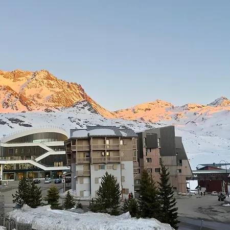 4 Flocons Or, 42 M2, Terrasse Sud Avec Vue Sur Les Glacier Lejlighed Val Thorens